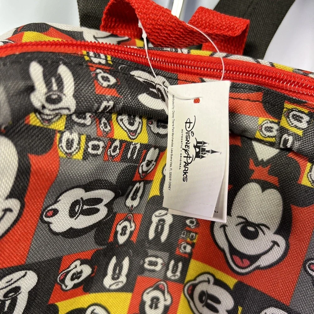 Disneyland Resort Exclusive Backpack Checkered Mickey Mouse Expression Faces NEW
